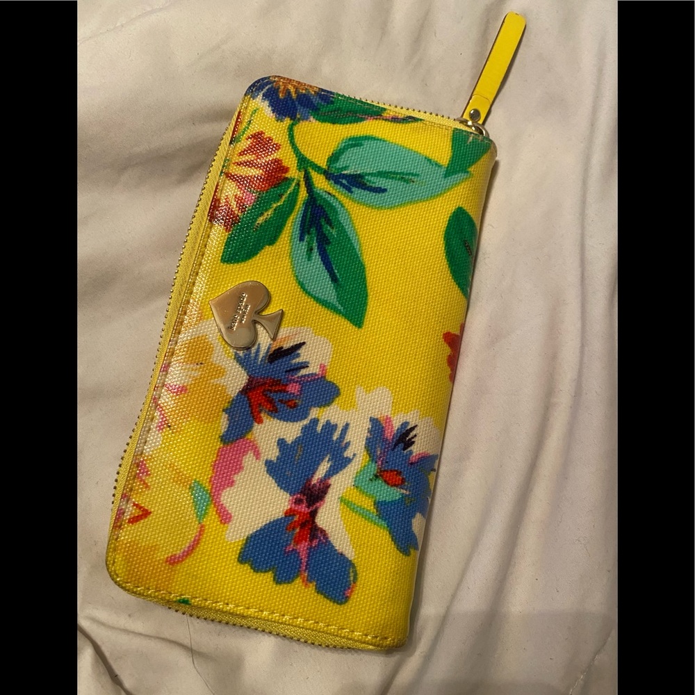 Kate Spade Tropical Print Wallet